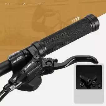 Chwyty rowerowe Rockbros Antypoślizgowe BT1005BK czarne