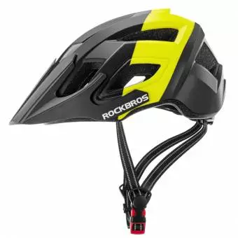 Kask rowerowy Rockbros MTB cross city czarno-zółty 58-62cm