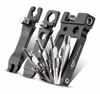 Multitool do roweru Rockbros 20w1 GJ8060, imbusy skuwacz łańcucha łyżka