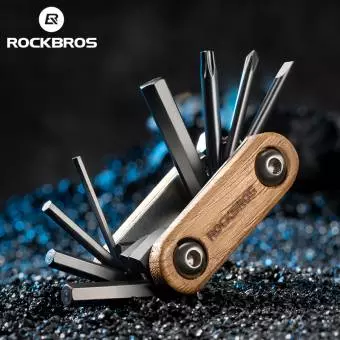 Mini narzędzie rowerowe Rockbros zestaw 8w1 multitool