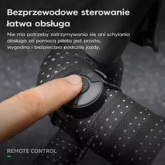 Przednia Lampa Rowerowa Rockbros z Pilotem 1600LM-M8 różowa