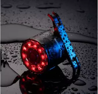 Tylna lampka rowerowa Rockbros Q1 7 kolorów LED + kabel