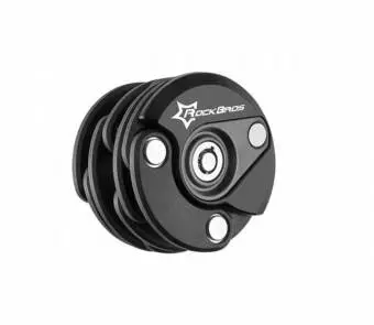 Zapięcie rowerowe Rockbros zamek na klucz czarne