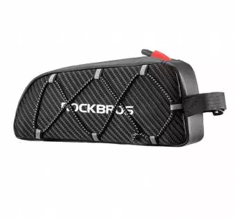 Torba rowerowa Rockbros na ramę 1 l z plecionką 039BK Czarna