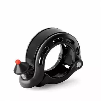 Dzwonek rowerowy Rockbros w kształcie litery Q, 34210028001 czarny