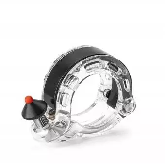 Dzwonek rowerowy Rockbros w kształcie litery Q, 34210028002 przezroczysty
