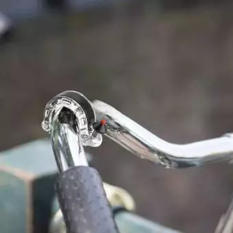 Dzwonek rowerowy Rockbros w kształcie litery Q, 34210028002 przezroczysty