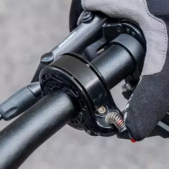 Dzwonek rowerowy Rockbros w kształcie litery Q, 34210028005 różowy
