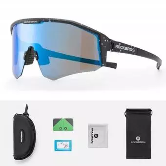 Okulary rowerowe Rockbros polaryzujące SP297 Czarne