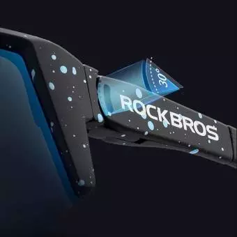 Okulary rowerowe Rockbros polaryzujące SP297 Czarne