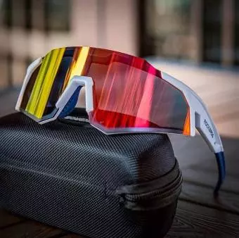 Okulary rowerowe Rockbros SP297 polaryzujące Białe