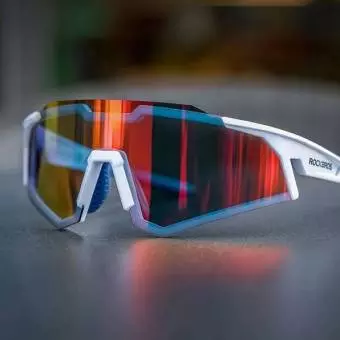 Okulary rowerowe Rockbros SP297 polaryzujące Białe