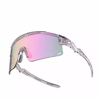 Okulary rowerowe Rockbros fotochromowe z ochroną UV i wkładką korekcyjną 14110023006 Przeroczysto fioletowe