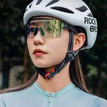 Okulary rowerowe Rockbros fotochromowe z ochroną UV i wkładką korekcyjną 14110023005 Czarne