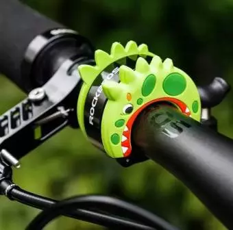 Dzwonek rowerowy Rockbros dziecięcy 100dB 340011001 Zielony Smok