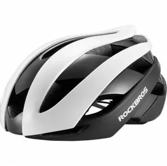 Kask rowerowy Rockbros rozmiar L 10110004001 Biało - czarny