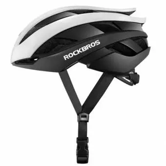 Kask rowerowy Rockbros rozmiar M 10110004002 Biało - czarny