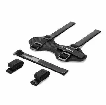 Pasek rowerowy z rzepem Rockbros na głośnik Bluetooth lub bidon 50210064001 Czarny