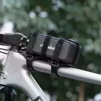 Pasek rowerowy z rzepem Rockbros na głośnik Bluetooth lub bidon 50210064001 Czarny