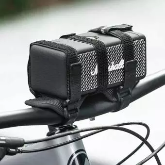 Pasek rowerowy z rzepem Rockbros na głośnik Bluetooth lub bidon 50210064001 Czarny