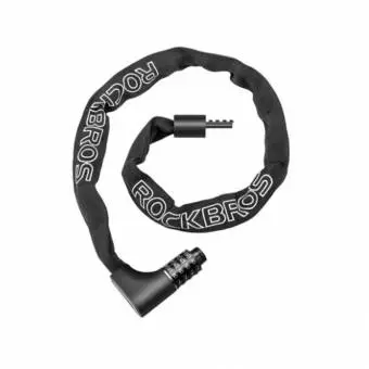 Zapięcie Rowerowe Rockbros Łańcuch 95 cm 3230001001 Czarny