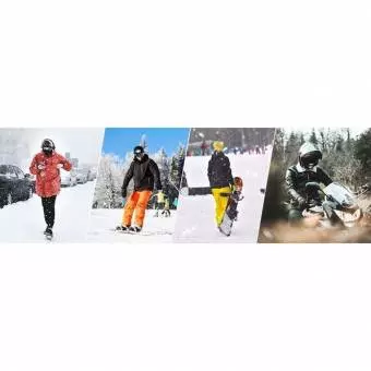 Kominiarka sportowa Rockbros LF7345BK ocieplana Czarna