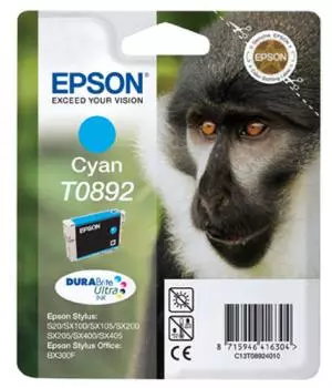 Epson Tusz T0892 Cyan do Stylus S20/SXx05/