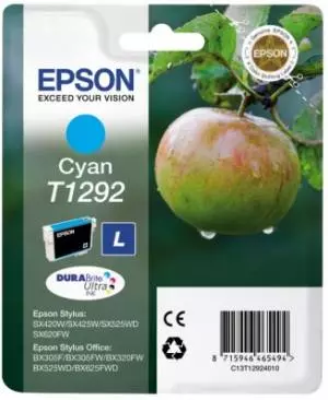 Epson Tusz T1292 Cyan SX425W/SX525WD/BX525WD