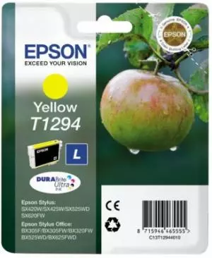 Epson Tusz T1294 Yellow do SX425W/SX525WD/BX525WD