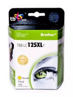 TB Print Tusz do Brother LC125XL Yellow TBB-LC125XLY