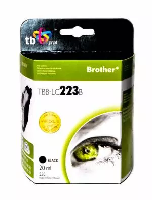 TB Print Tusz do Brother LC223 Black TBB-LC223B