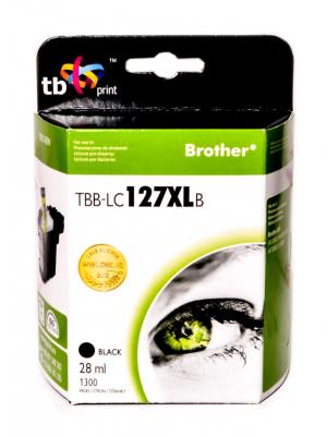 TB Print Tusz do Brother LC127XL Black TBB-LC127XLB