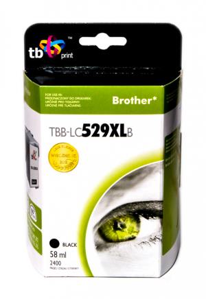 TB Print Tusz do Brother LC529/539 BLACK TBB-LC529XLB