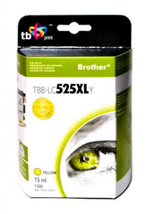 TB Print Tusz do Brother LC529/539 YELLOW TBB-LC525XLY
