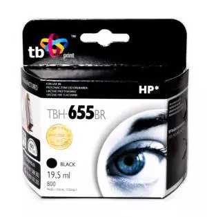 TB Print Tusz do HP DJ Advantage 3225 Black ref. TBH-655BR