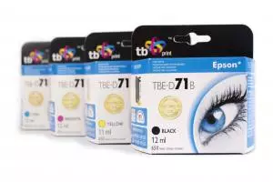 TB Print Zestaw do Epson D71 4 nowe tusze