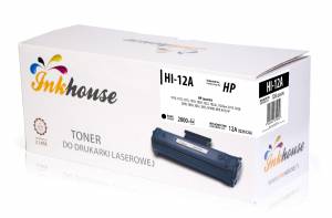 Toner Inkhouse HP 12A (Q2612A) LJ 1010/12/15 100% nowy