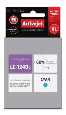 Tusz Activejet AB-1240CNX (Brother LC1240C/1220C) supreme XL 12ml cyan