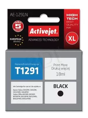 Tusz Activejet AE-1291N (Epson T1291) supreme XL 18ml czarny