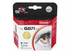 Tusz do Canon CLI-571XL TBC-CLI571XLC CY 100% nowy