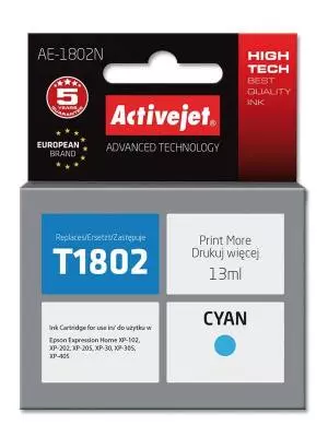 Tusz Activejet AE-1802N (Epson T1802) supreme 13ml cyan