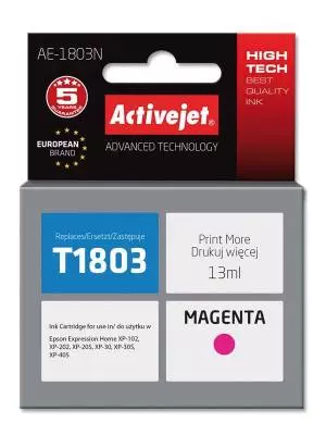 Tusz Activejet AE-1803N (Epson T1803) supreme 13ml magenta