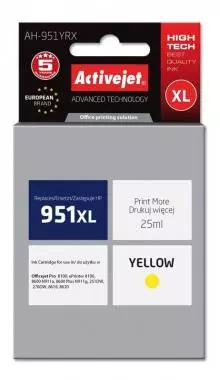 Tusz Activejet AH-951YRX (HP 951XL CN048AE) premium 25ml yellow Chip