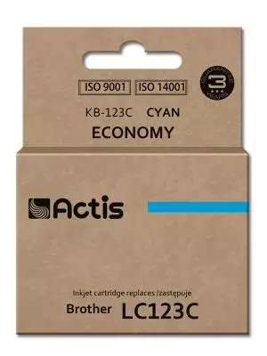 Tusz Actis KB-123C (Brother  LC123C/LC121C) standard 10ml cyan