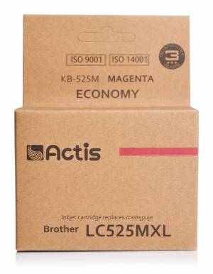 Tusz Actis KB-525M (Brother  LC525M) standard 15ml magenta