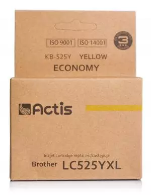 Tusz Actis KB-525Y (Brother  LC525Y) standard 15ml yellow