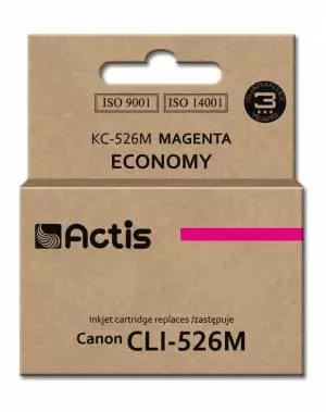 Tusz Actis KC-526M (Canon  CLI-526M) standard 10ml magenta Chip