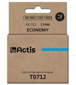 Tusz Actis KE-712 (Epson  T0712 C13T071240) standard 13.5ml cyan