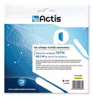 Tusz Actis KE-714 (Epson  T0714 C13T071440) standard 13.5ml yellow