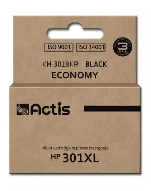 Tusz Actis KH-301BKR (HP 301XL CH563EE) standard 15ml czarny